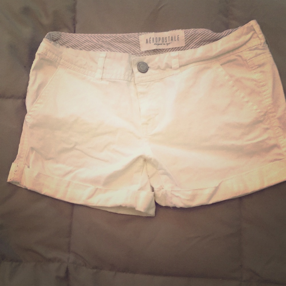 White shorts